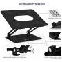 Laptop Stand, EPN Laptop Riser with Heat-Vent to Elevate Laptop, Adjustable Desktop Holder Compatible for MacBook Pro/Air, Surface Laptop, Dell XPS, HP, Samsung and Other 11-17 Inch Notebook