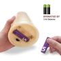 Flameless Candles,Salipt LED Flickering Candles Set of 6 (H 6'' xD 3'') Battery Operated Candles,Waterproof Flameless Candles, Resin Plastic, Indoor Outdoor Use, lvory White