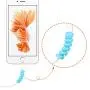 24 Pieces Charger Cable Saver, Silicone Flexible Cable Wire Protector, Mouse Cable Protector, Suit for All Cellphone Data Lines (Black, Pink, Blue, Green)
