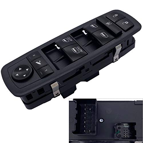 Amrxuts 68110867AB Power Window Control Switch for Chrysler 2012-2015 Town Country 2012-2017 Dodge Grand Caravan for Ram 1500 2500 3500 68298867AA