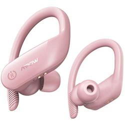 Wireless Earbuds Sport, Mpow Flame Lite in Ear Bluetooth Earbuds Sport, Bass+ IPX7 Waterproof Sport Earphones, BT5.0/Touch Control/Mono&Twin Mode/30H Playtime/USB-C Charging Case/Built-in Mics,Pink