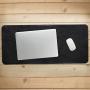 Londo Leather Extended Mouse Pad (Genuine Leather) (Black) (OTTO270)