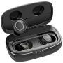 Wireless Earbuds, Upgraded Mpow M30 Plus Bluetooth 5.0 Earbuds 100 Hrs Deep Bass with USB-C Charging Sport Earbuds, IPX8 Waterproof Workout Headphone with Mic/Touch Control/Mono&Twin Mode/Power Bank