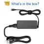 USB-C Laptop Charger 65W 45W for Lenovo Chromebook 100e 300e 500e C330 S330 ThinkPad T480 T480s T580 T580s E480 E580 Yoga A485 T490S T590 C930 C940 13 IdeaPad 730s AC Adapter Power Supply