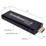 Actiontec ScreenBeam Mini2 Mobile Wireless Display Adapter with Miracast (SBWD60MBL01) - Mirror Phone Screen to HDTV, HDMI Connector, No Apps Required, Supports Select Microsoft & Android Devices