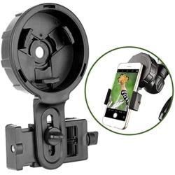 Gosky Spotting Scope Phone Camera Adapter - Big Type Telescope Camera Adapter, Cell Phone Digiscoping Mount for Spotting Scope Binoculars Monocular, Fit Almost All Brands Smartphones