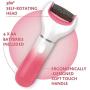 Amope Splashproof Electronic Foot File Foot Spa Pedicure Tool Callous Remover-Pedi Perfect Advance 2 Speed, 1 Count (Packaging May Vary)