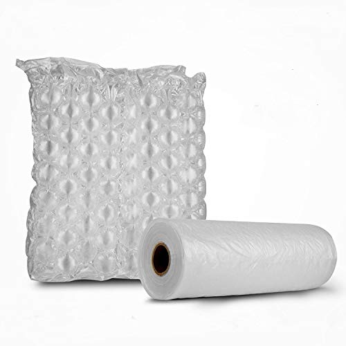 Happybuy Air Cushion Films, 984Ft Length Air Pillow Bubble Bags Film, 16 Inch Width Film, Roll Bubble Bags Film for Wrap Machine Happybuy Air Cushion Films, 984Ft Length Air Pillow Bubble Bags Film, 16 Inch Width Film, Roll Bubble Bags Film for Wrap Machine