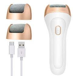 3 IN 1 Electric Callus Remover for Feet - Rechargeable Foot File Pedicure Tools, Waterproof Pedicure kit, Feet Dead Skin Shaver, Professional Feet Care for Cracked Heels & Dead Skin