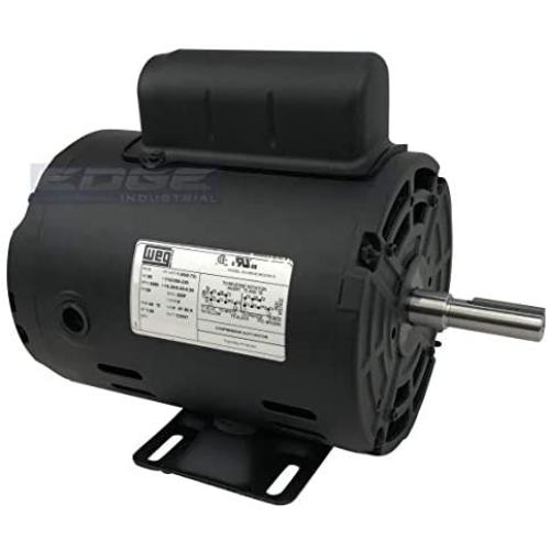 New WEG 1HP Electric Motor Fan Pump 56 frame 3480 rpm 1 phase 115/230 volt New WEG 1HP Electric Motor Fan Pump 56 frame 3480 rpm 1 phase 115/230 volt