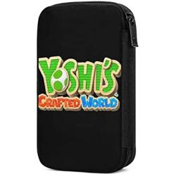 Hxuedan Yoshis Crafted World Data Cable Storage Bag Portable and independently Designed Storage Box, Suitable for Outdoor Travel to Place Data Cable Electronic Products, etc.