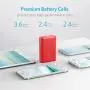 Anker PowerCore 10000 Portable Charger, One of The Smallest and Lightest 10000mAh External Battery, Ultra-Compact High-Speed-Charging-Technology Power Bank for iPhone, Samsung Galaxy and More (Red) Anker PowerCore 10000 Portable Charger, One of The Smallest and Lightest 10000mAh External Battery, Ultra-Compact High-Speed-Charging-Technology Power Bank for iPhone, Samsung Galaxy and More (Red)