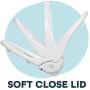 BidetMate 2000 Series Electronic Smart Toilet Seat (Elongated w/Panel)