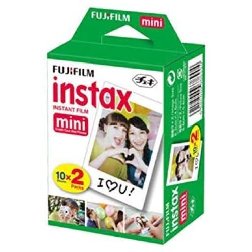Fujifilm INSTAX Mini Instant Film 2 Pack = 20 Sheets (White) for Fujifilm Mini 8 & Mini 9 Cameras, Model:4332059078