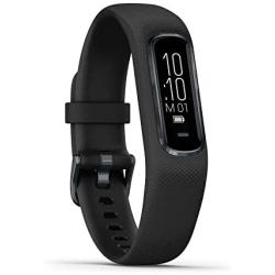 Garmin vivosmart 4, Activity and Fitness Tracker w/ Pulse Ox and Heart Rate Monitor, Black