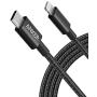 Anker New Nylon USB-C to Lightning Charging Cord for [6ft MFi Certified] for iPhone 12/11 Pro/X/XS/XR / 8 Plus, Supports Power Delivery (Black)