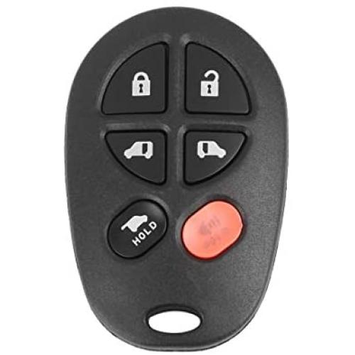 X AUTOHAUX Car Keyless Remote Flip Key Fob 315Mhz GQ43VT20T for Toyota Sienna 2004-2008