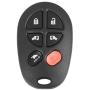 X AUTOHAUX Car Keyless Remote Flip Key Fob 315Mhz GQ43VT20T for Toyota Sienna 2004-2008