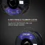 Overture PLA Plus (PLA+) Filament 1.75mm Toughness Enhanced PLA Roll with 3D Build Surface 200 × 200mm, Premium PLA 1kg Spool (2.2lbs), Dimensional Accuracy +/- 0.05 mm (Black, 2-Pack) Overture PLA Plus (PLA+) Filament 1.75mm Toughness Enhanced PLA Roll with 3D Build Surface 200 × 200mm, Premium PLA 1kg Spool (2.2lbs), Dimensional Accuracy +/- 0.05 mm (Black, 2-Pack)