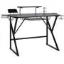 Amazon Basics Gaming Computer Desk with Storage for Controller, Headphone & Speaker - Black