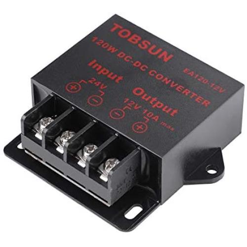 DC Voltage Regulator Buck Converter DC 24V to DC 12V 10A 120W Step Down Reducer Power Converter Mini Module Transformer