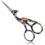 BIHRTC Small Bird Scissors Embridery Scissors 4.5 Inch Stainless Steel Sharp Scissors DIY Tool Sewing Shears Scissors for Craft Offic Needlework Cross Stitch Needlepoint Peacock Scissors