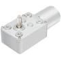 AZSSMUK DC 12 Volt Low 36 Rpm Turbo Worm Gearbox Motor High Torque Turbine Reducer with 6mm Shaft