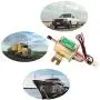 Electric Inline Fuel Pump 12v Universal Transfer Low Pressure Gas Diesel Gasoline Fuel Pump for Carburetor Lawnmower 4-7 PSI