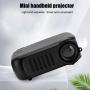 Mini Handheld Projector,Mini Portable Projector Household Projector … (Black)