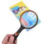 Kare & Kind 8X Handheld Reading Magnifier - 75MM Large Magnifying Lens - Non-Slip Soft Handle - Use for Science, Reading, Insect and Plant Observation - for Kids, Adults, Elderly (Orange)