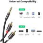 UGREEN 3.5mm to 2RCA Audio Auxiliary Adapter Stereo Splitter Cable AUX RCA Y Cord for Smartphone Speakers Tablet HDTV MP3 Player 6FT UGREEN 3.5mm to 2RCA Audio Auxiliary Adapter Stereo Splitter Cable AUX RCA Y Cord for Smartphone Speakers Tablet HDTV MP3 Player 6FT