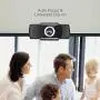 Adesso CyberTrack H4 Webcam 1080P HD USB Webcam with Built-in Microphone, Black