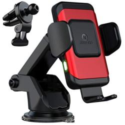 ZeeHoo Wireless Car Charger,10W Qi Fast Charging Auto-Clamping Car Mount,Windshield Dash Air Vent Phone Holder Compatible iPhone 11/11 Pro/11 Pro Max/Xs MAX/XS/XR/X/8/8+,Samsung S10/S10+/S9/S9+/S8/S8+