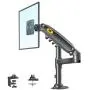 NB North Bayou Monitor Arm Monitor Stand Monitor Desk Mount Height Adjustable VESA Bracket for 17 to 27 Inch Computer Screen - Holds up to 19.8lbs with C Clamp Bolt-Through Grommet Base H80-B NB North Bayou Monitor Arm Monitor Stand Monitor Desk Mount Height Adjustable VESA Bracket for 17 to 27 Inch Computer Screen - Holds up to 19.8lbs with C Clamp Bolt-Through Grommet Base H80-B