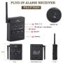 1/2 Mile Long Range Solar Wireless Driveway Alarm Outdoor Weather Resistant Motion Sensor & Detector-Security Alert System-Monitor & Protect Outside Property,No Need to Replace Battery