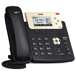 Yealink T23G IP Phone, 3 Lines. 2.8-Inch Graphical LCD. Dual-Port 10/100 Ethernet, 802.3af PoE, Power Adapter Not Included (SIP-T23G)