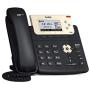 Yealink T23G IP Phone, 3 Lines. 2.8-Inch Graphical LCD. Dual-Port 10/100 Ethernet, 802.3af PoE, Power Adapter Not Included (SIP-T23G)