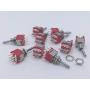 10 pcs Taiwan Subminiature sub Mini DPDT ON ON Toggle Switch for PCB Mount SMT SMD