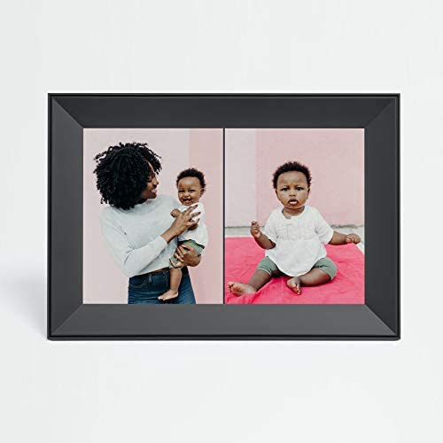 Aura Carver Smart Digital Picture Frame 10.1 Inch HD WiFi Cloud Digital Frame Free Unlimited Storage Easy Setup to Send Photos Remotely Via App More Secure Than Email
