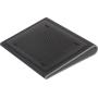 Targus Portable Lightweight Chill Mat Lap with Dual Fans Ventilation Prevents Overheating, LED USB Port, Cooling Pad for Laptop, Black/Gray (AWE55US) Black with Gray