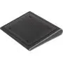 Targus Portable Lightweight Chill Mat Lap with Dual Fans Ventilation Prevents Overheating, LED USB Port, Cooling Pad for Laptop, Black/Gray (AWE55US) Black with Gray