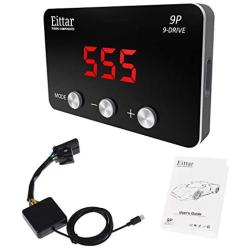 Car Throttle Response Controller 9 Drive Modes Accelerator Controller Booster Fits for Dodge Magnum 2007-2008 Dodge RAM 2007-2018 Dodge Dakota 2007-2011