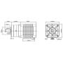 STEPPERONLINE Nema 17 Geared Stepper Motor Gear Ratio 5:1 3D Printer Extruder Motor DIY CNC Robotics