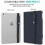 MoKo Case Holder for Apple Pencil, Elastic Detachable Pouch for Apple Pencil, Fit iPad 8th Generation/iPad 10.2 2019/iPad Air (3rd Gen) 10.5'' 2019 (Only for Apple Pencil 1st Case) - Indigo