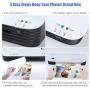 Laminator, dodocool Thermal Laminating Machine, 4 in 1 Personal Laminator for Home Use Shcool Teacher Office, 9 Inches Small Cold Lamination Machine with 20 A4 A5 A6 Pouches Trimmer Corner Rounder