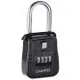 Champs Combination Realtor Lock, 4 Digit Comination Padlock, Real Estate Key Lock Box, Set-Your-Own Combination [12 Packs, Black]