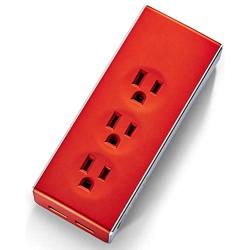 Joule Surge Protector Power Strip with 3 Outlets and 2 USB Ports – Portable for Travel, Hotel, Home, and Office Use
