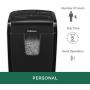 Fellowes 9C4 9-Sheet Powershred Cross-Cut Deskside Paper Shredder