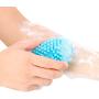Silicone Bath Shower Loofah Brush, 100% Silicone Gentle Back Scrubber, Best Body exfoliating loofa Brush Gift for Baby Kids Men Father Mother Wife Family (Blue) Silicone Bath Shower Loofah Brush, 100% Silicone Gentle Back Scrubber, Best Body exfoliating loofa Brush Gift for Baby Kids Men Father Mother Wife Family (Blue)