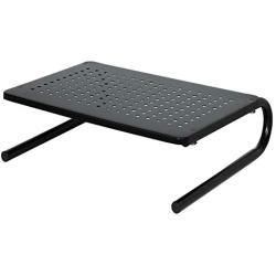 YYOKB Monitor Stand Riser with Vented Holes for Laptop, Computer, iMac, PC, Printer, Ergonomic Desk Organizer (Black)